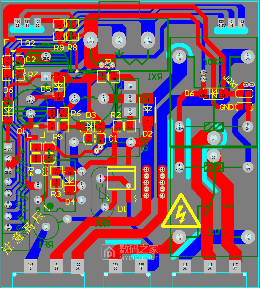 新画的pcb板