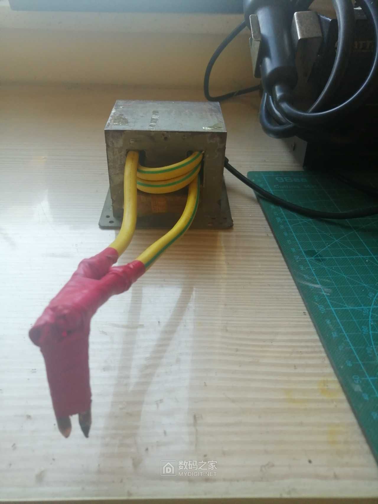 微波炉变压器点焊机 创意diy 数码之家