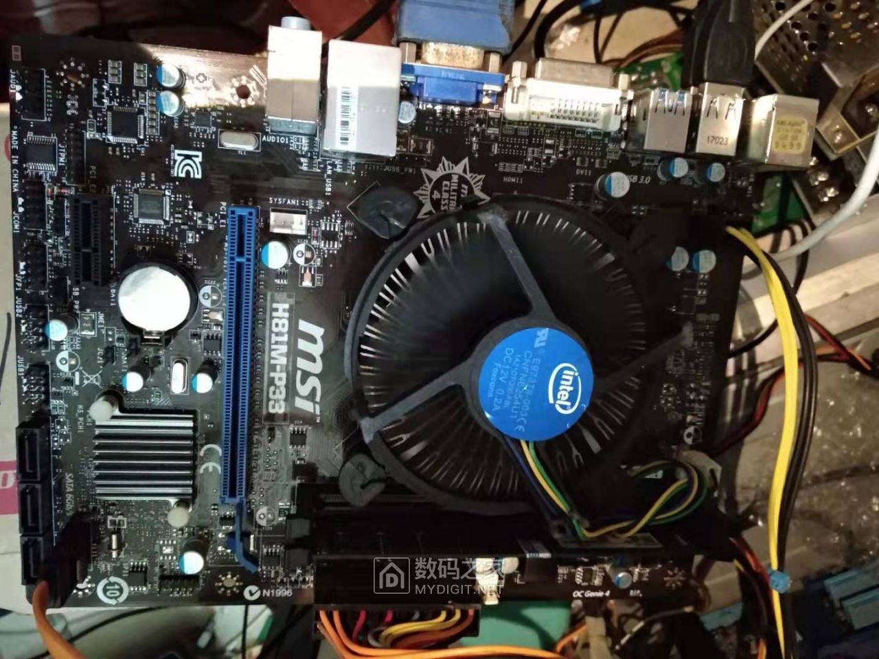 昨天败回来的长城电源微星主板 - 拆机乐园 数码之家