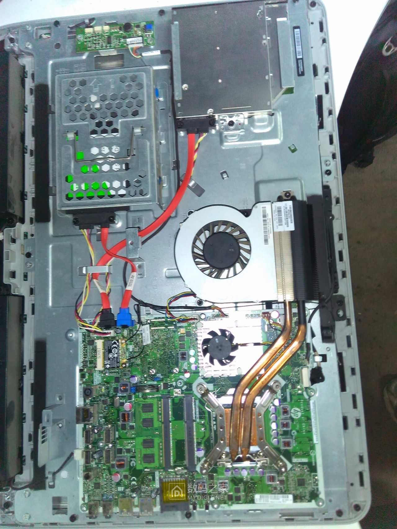 惠普23寸一体机电脑 - 拆机乐园 数码之家