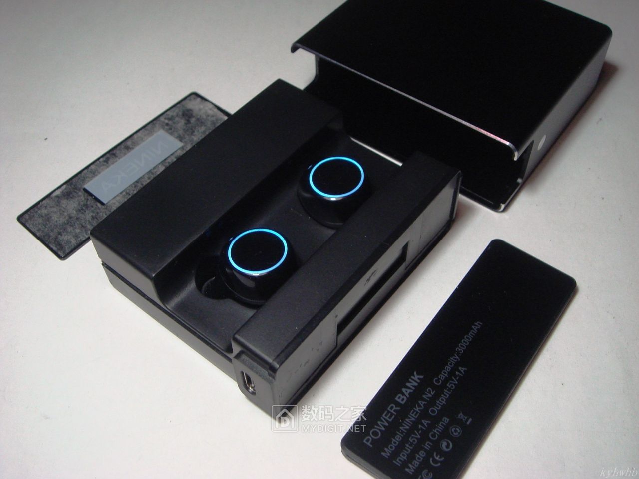 采用eta9640芯片的南卡n2蓝牙耳机充电仓拆测