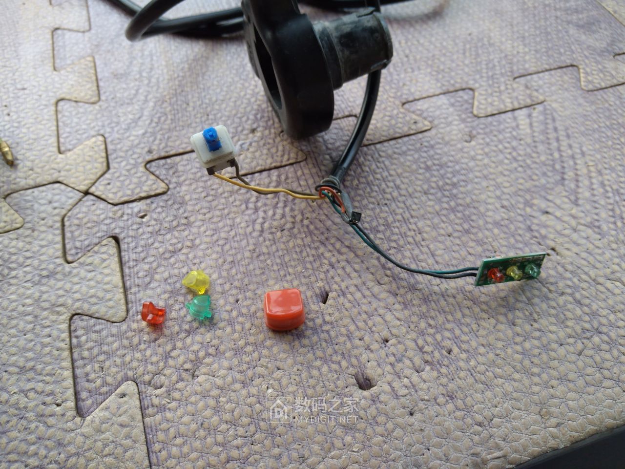 拆个电动车调速转把