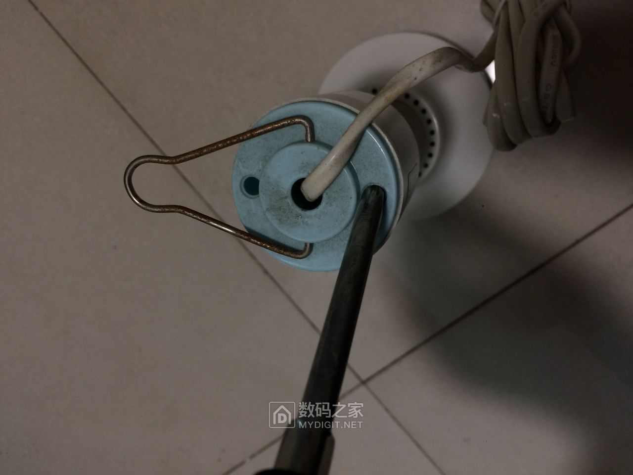 志高小吊扇拆解