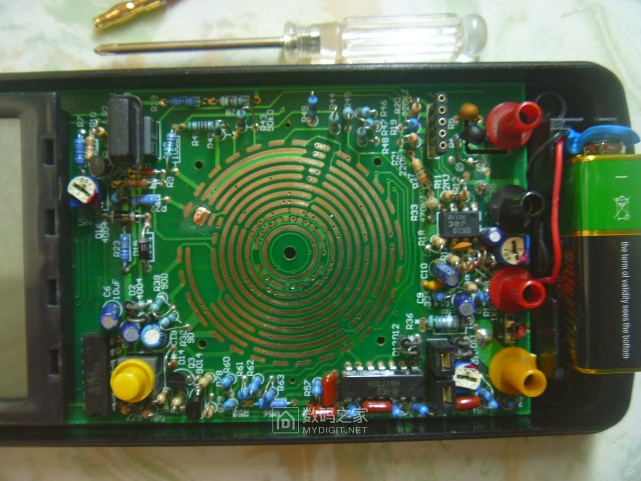 求助大神滨江dt9972万用表铜片怎么安装