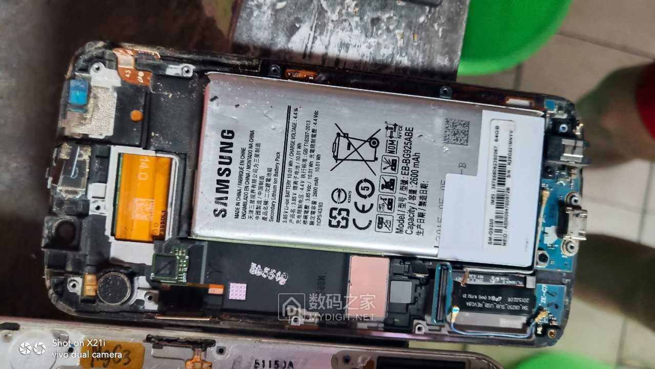 三星s6e手机拆解(samsung sm-g9250) - 拆机乐园 数码之家