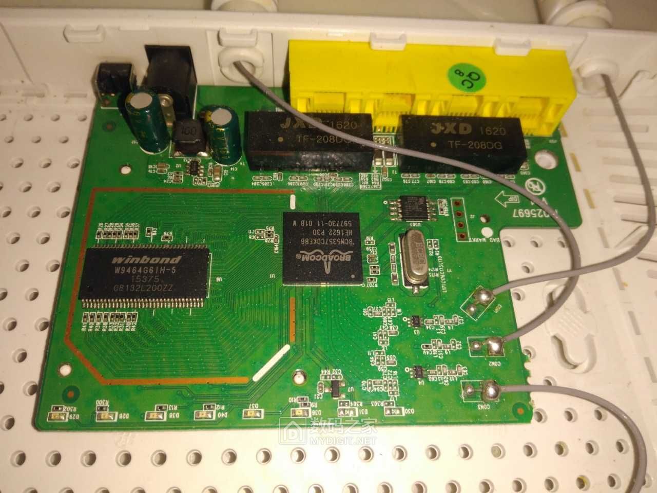 拆解tenda腾达f3路由器