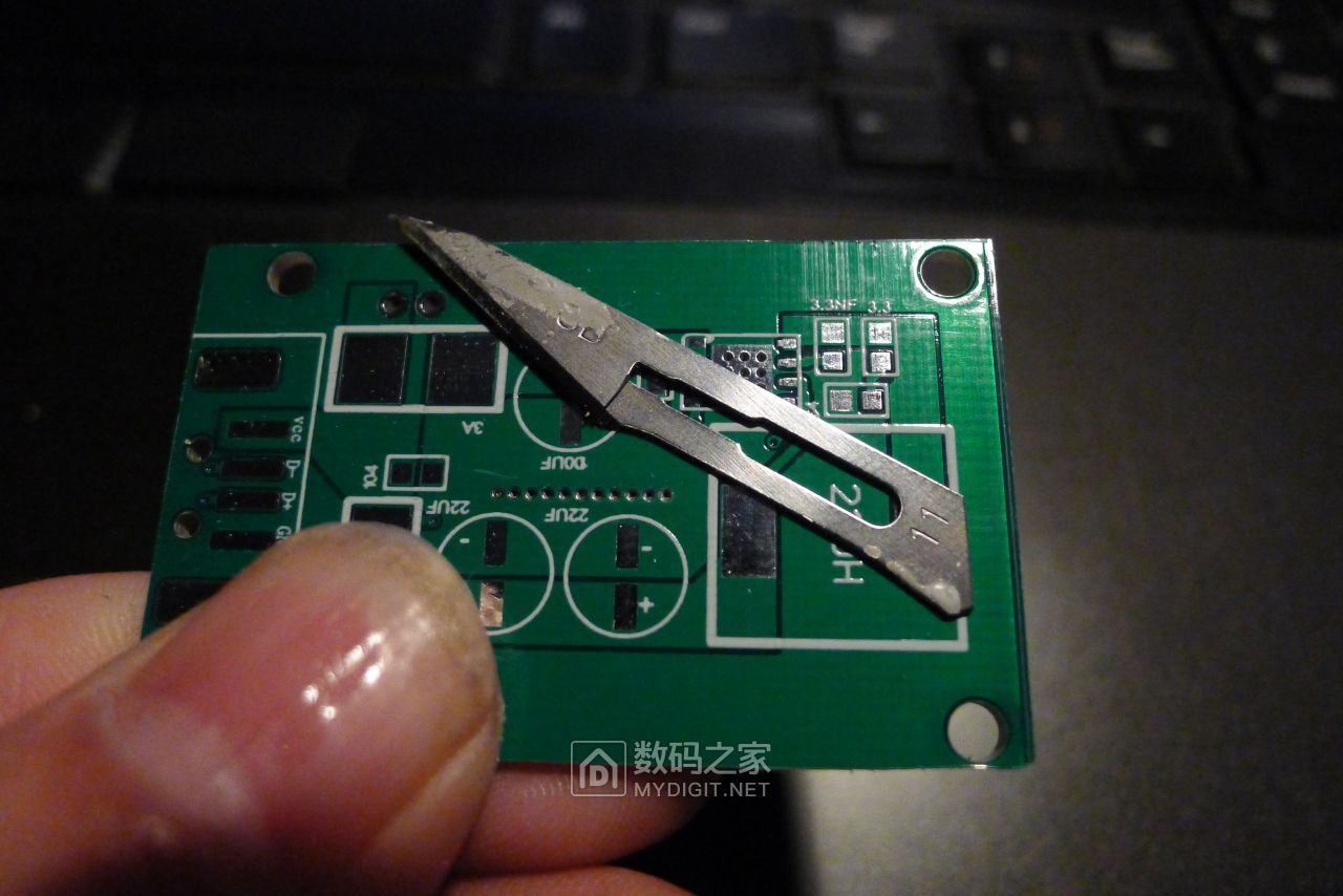 分享下我切割PCB的工具与经验 - 创意DIY 数码之家