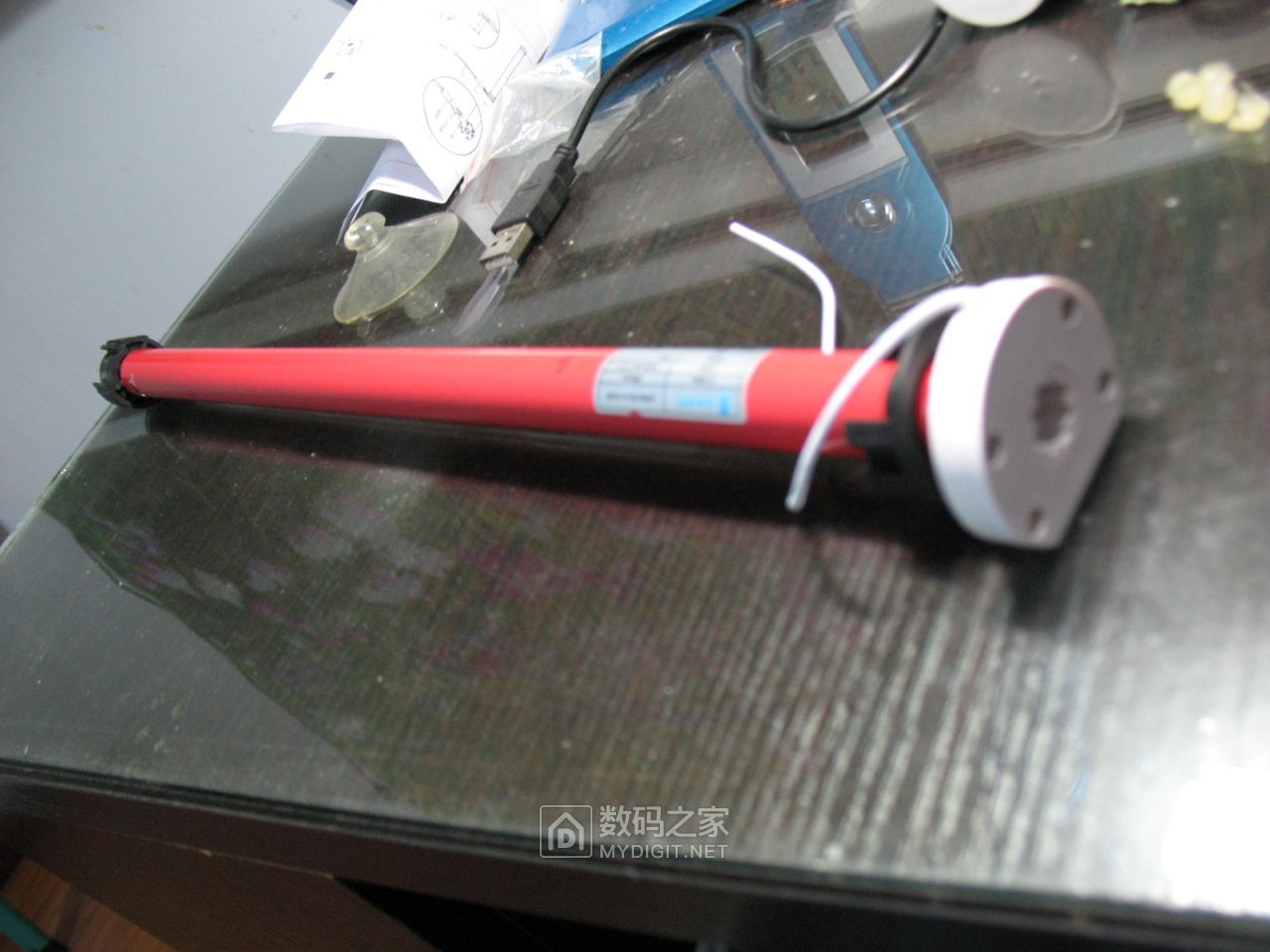 窗帘用管状电机拆解顺便请教配遥控器的问题嘉怡erb16c0325