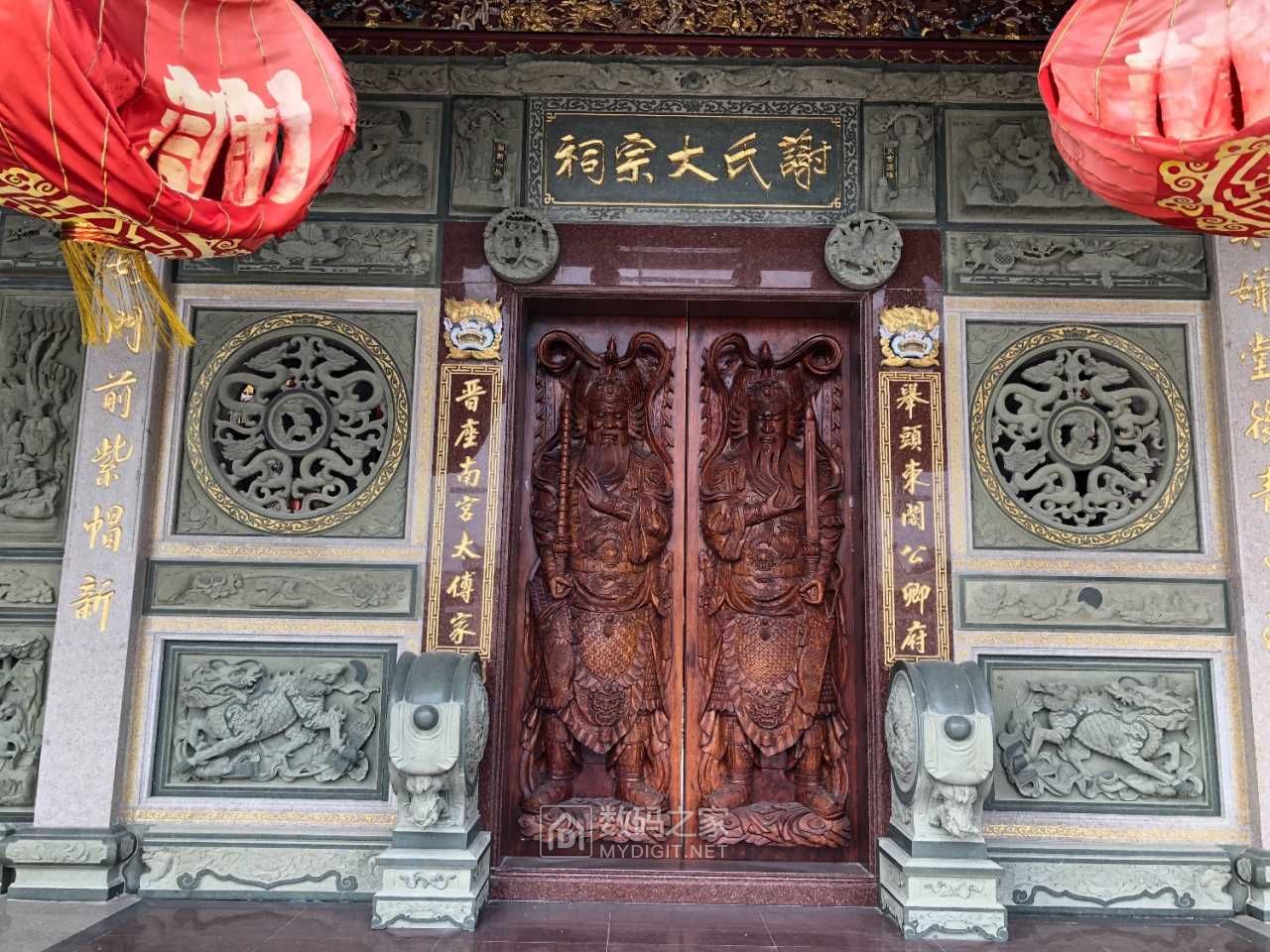 宝树传芳很精美的一座祠堂泉州谢氏大宗祠随拍