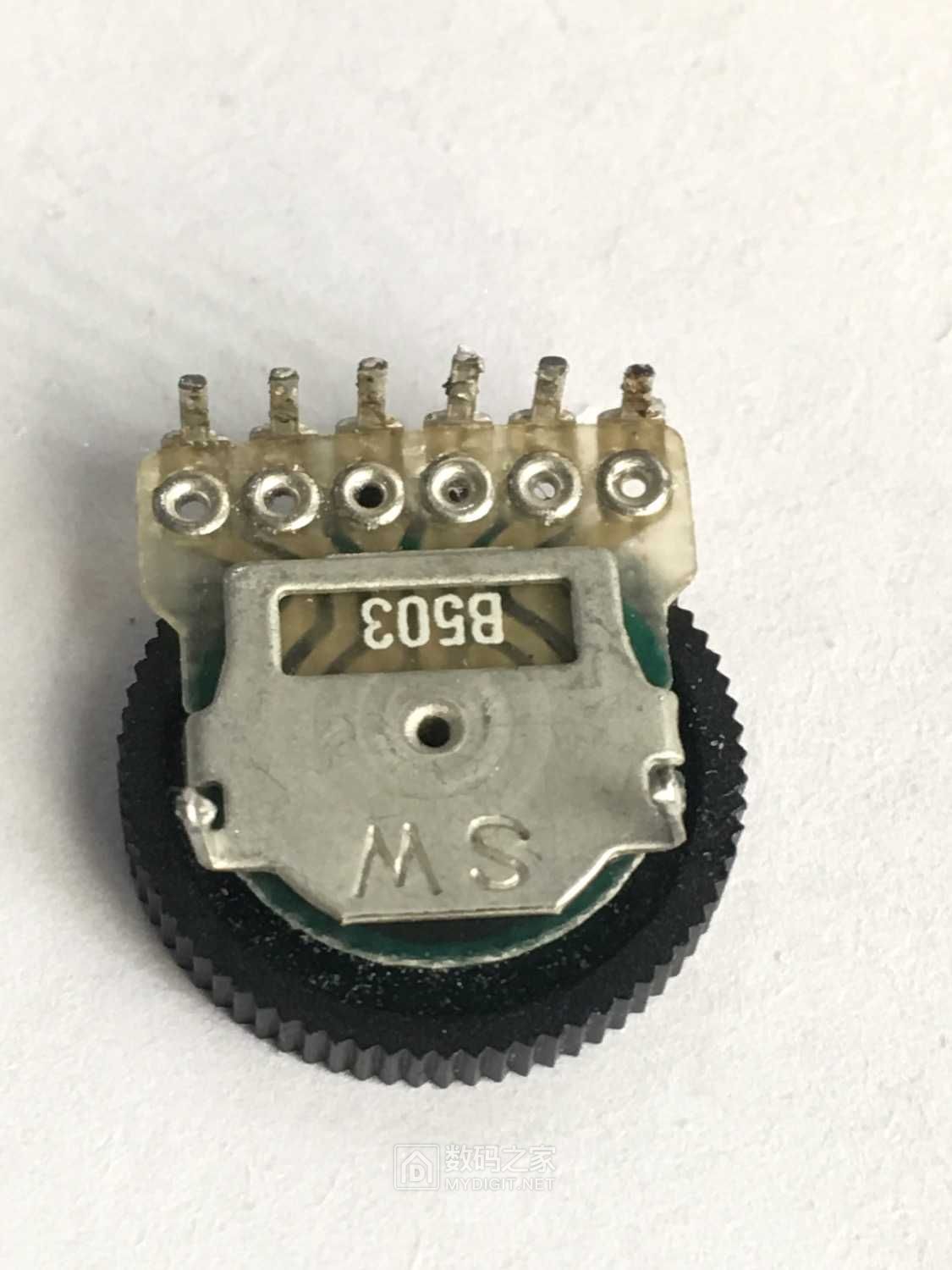 一个奇怪的b503拨盘电位器