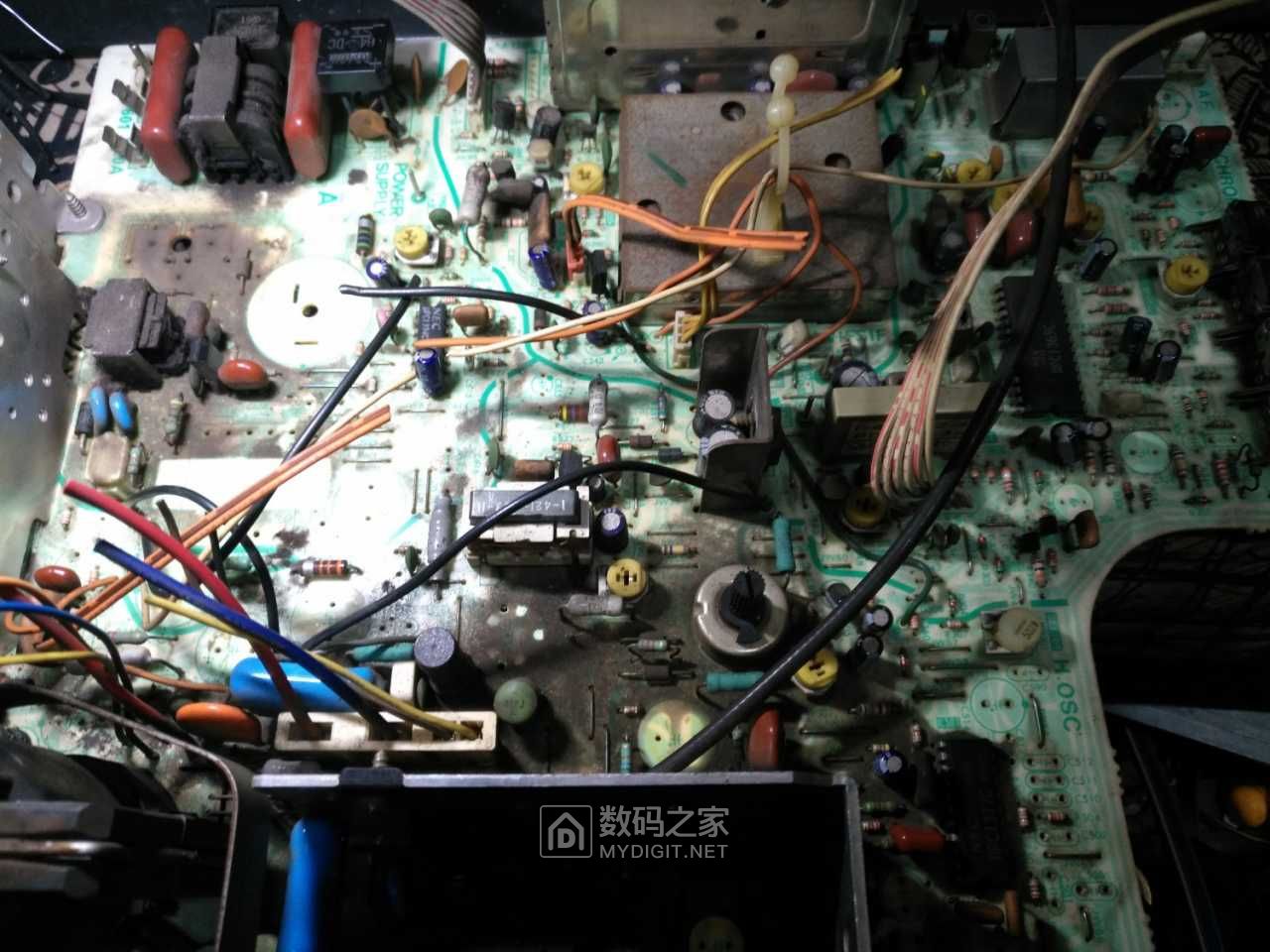 拆个老电视:索尼kv1430ch - 拆机乐园 数码之家