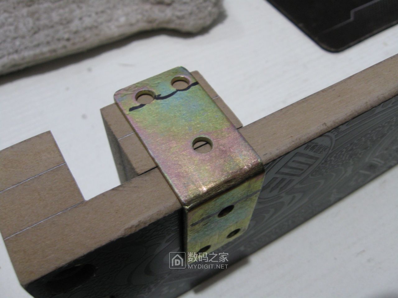 制作桌面维修小台钳