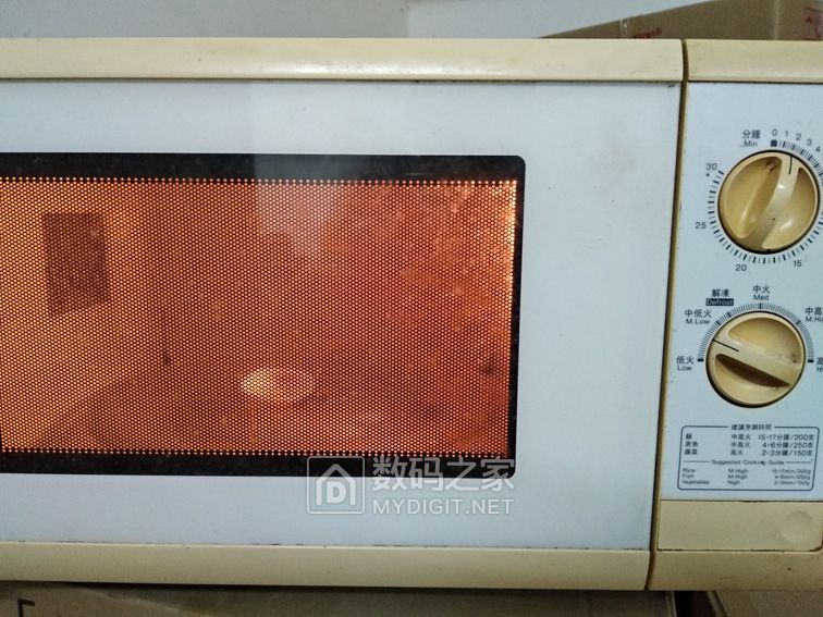 老当益壮,拆一台老松下(乐声)微波炉