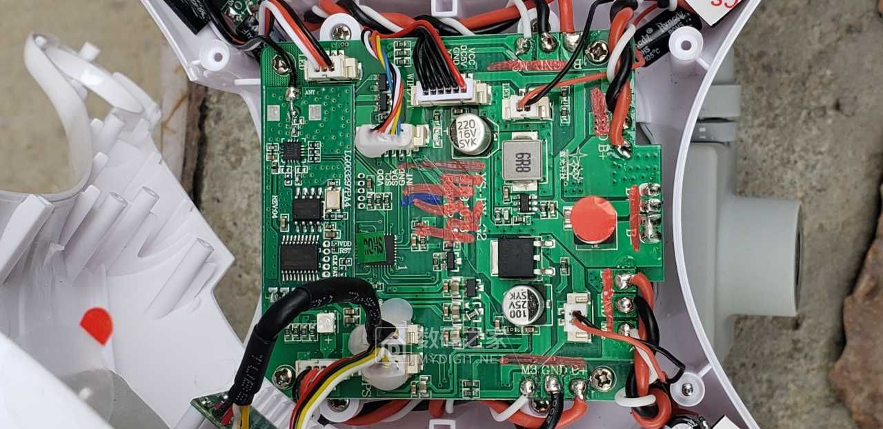 伟力x1s无人机简单拆解