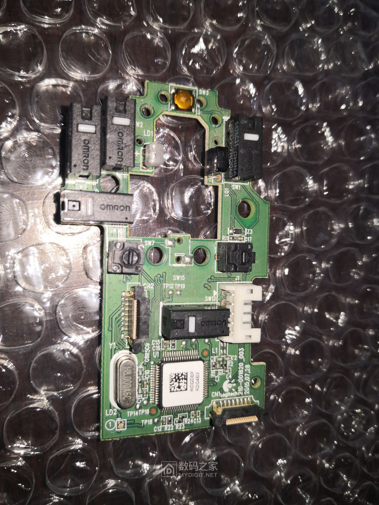 罗技g502拆解 - 拆机乐园 数码之家