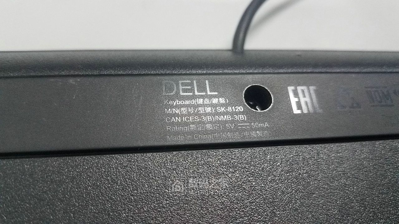 dell sk-8120;过年了,妹子的键盘要想干净一下,拆了洗涮涮~ - 拆机