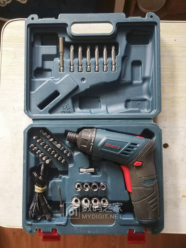 "德国"ronix充电螺丝刀拆解 - 我是工具控 数码之家