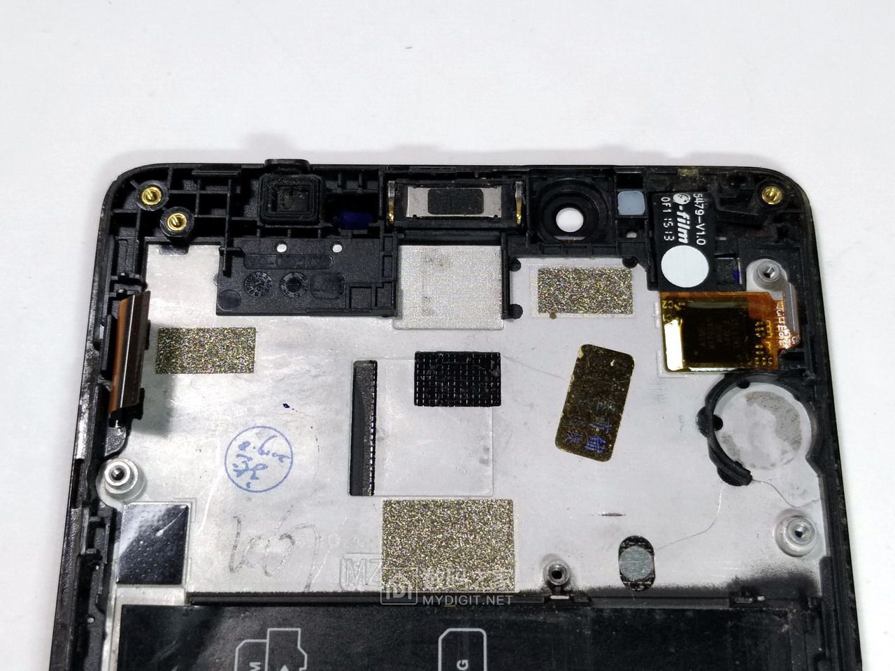 红米note 4g单卡版手机换屏总成,加修侧键 - 拆机乐园 数码之家