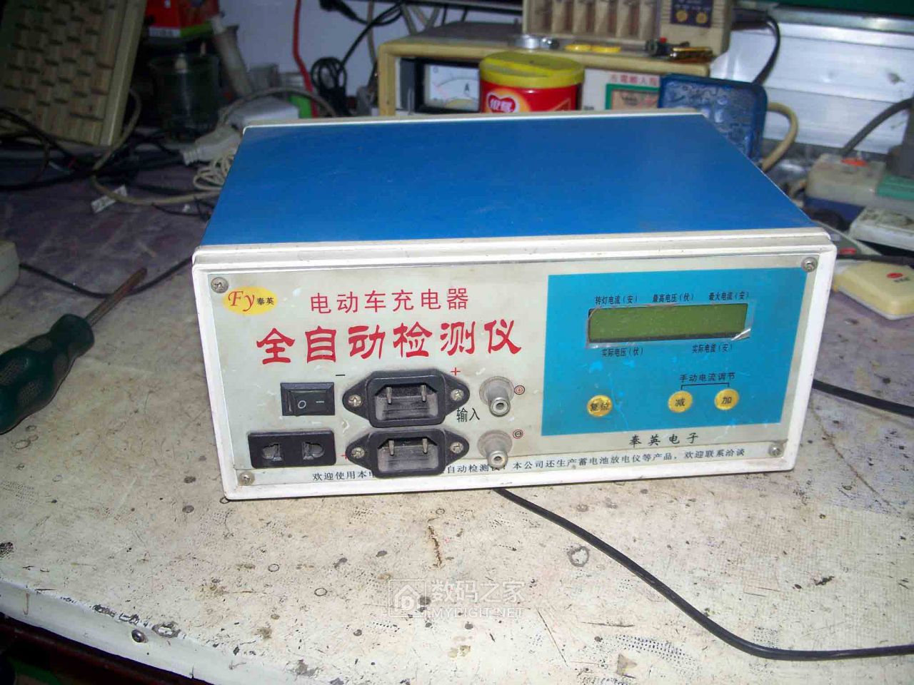 在家闲的没事整了个电动车充电器检测仪半成品