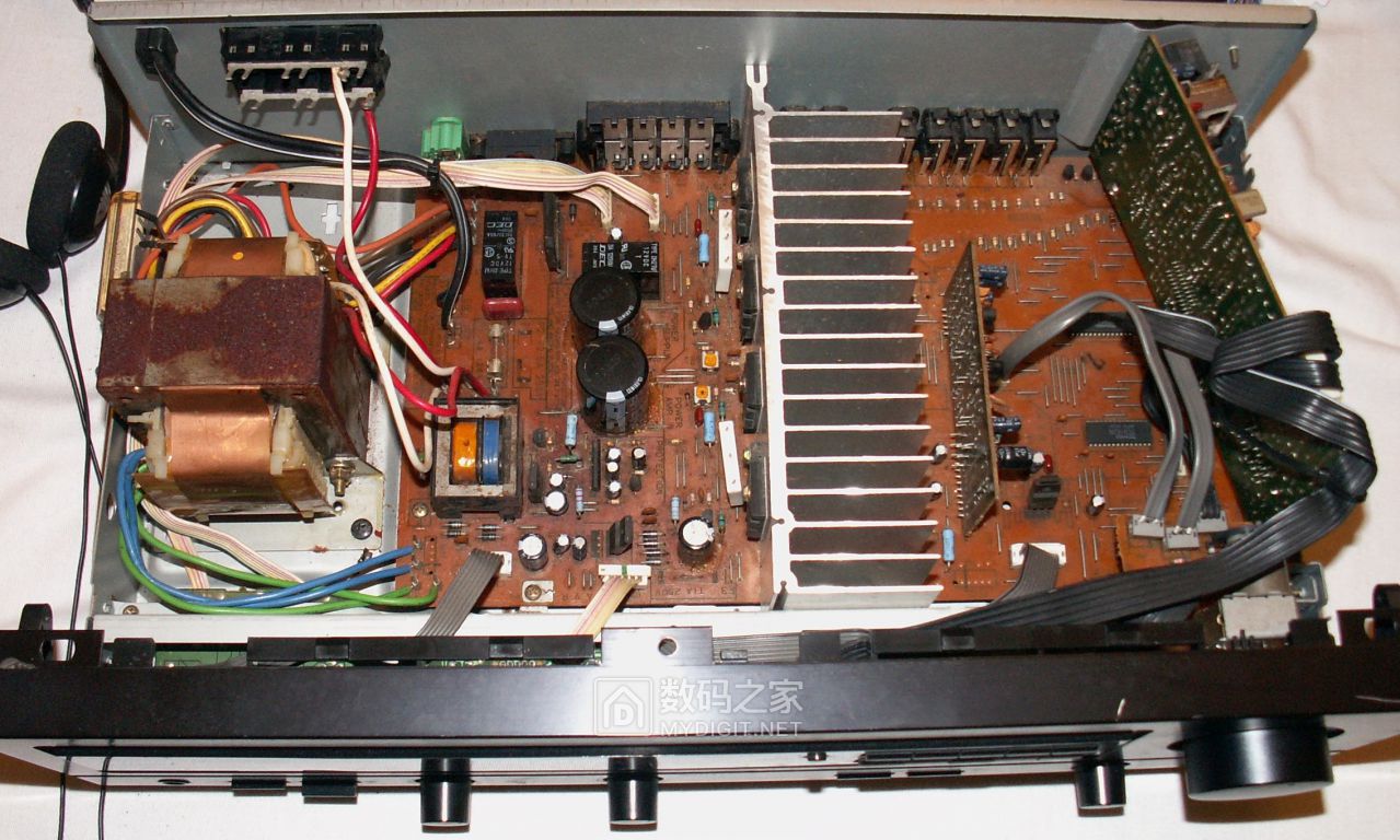 拆修建伍老功放kenwoodkra5020