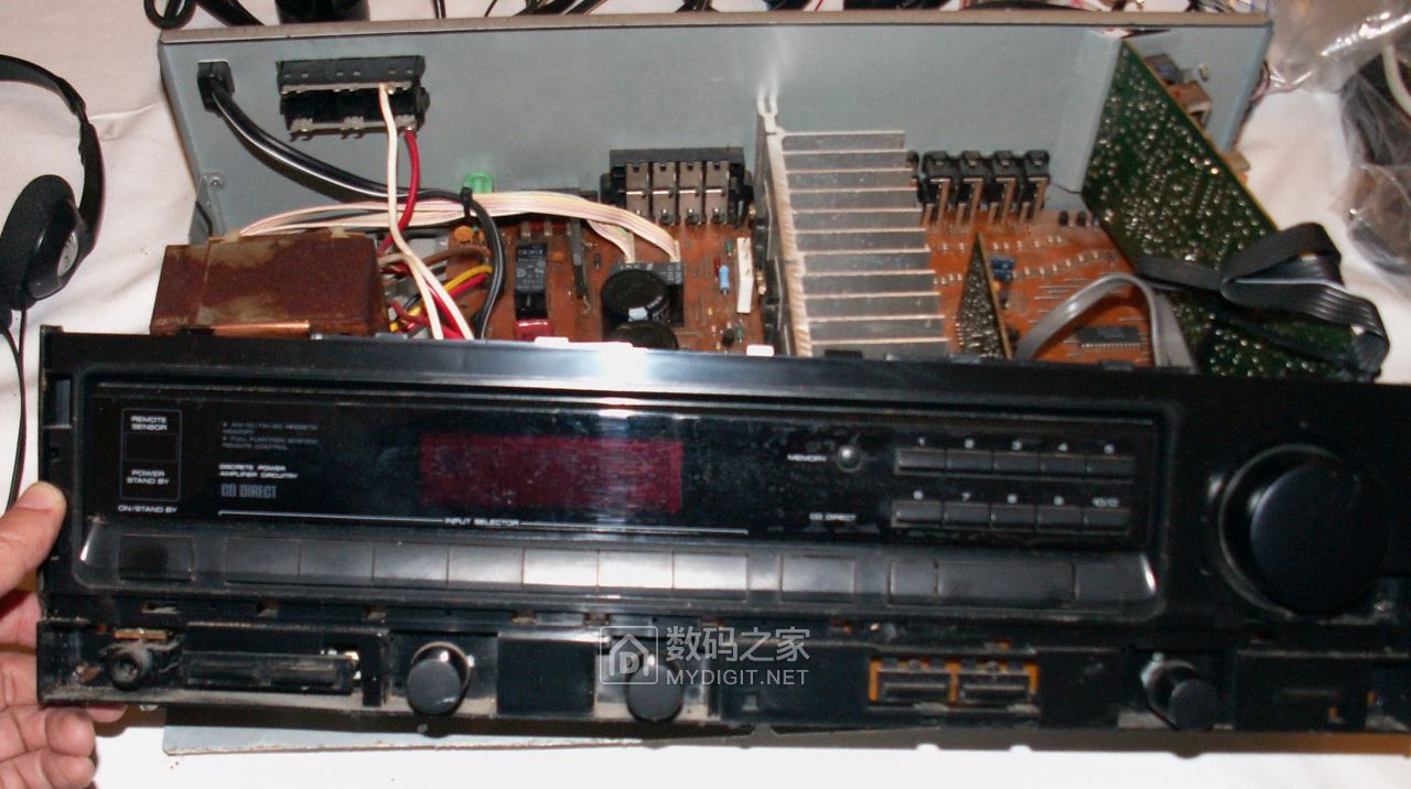 拆修建伍老功放kenwoodkra5020