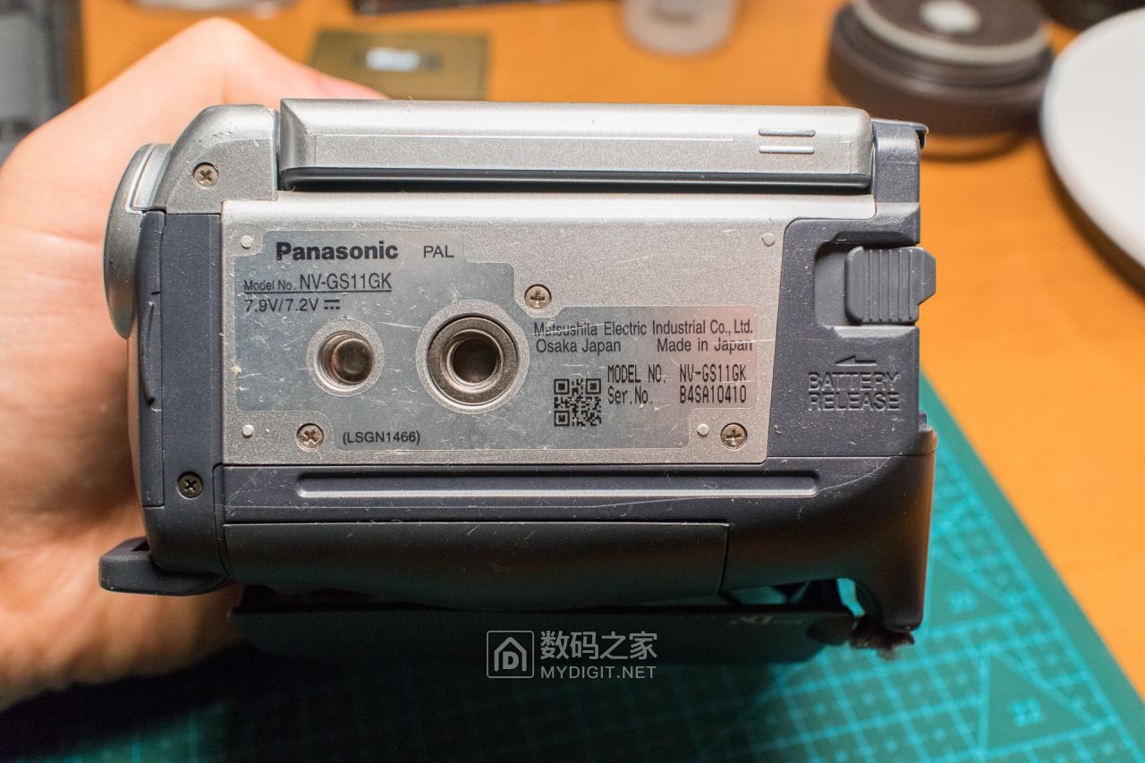 2004年minidv数字panasonic松下摄像机nvgs11拆解