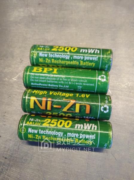 拆解镍锌充电电池