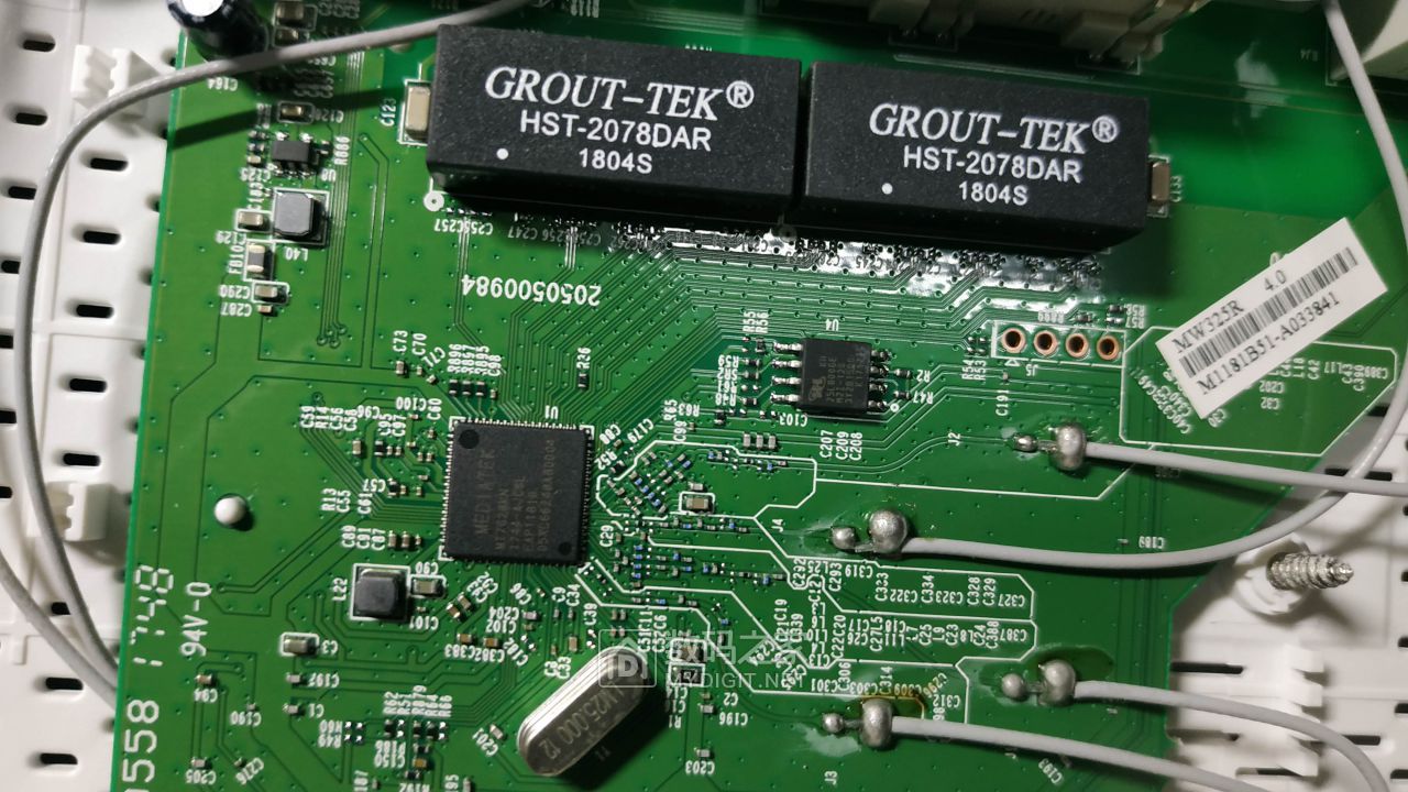 雷击过的水星mw325rv40版本wan口不可用切断也一样