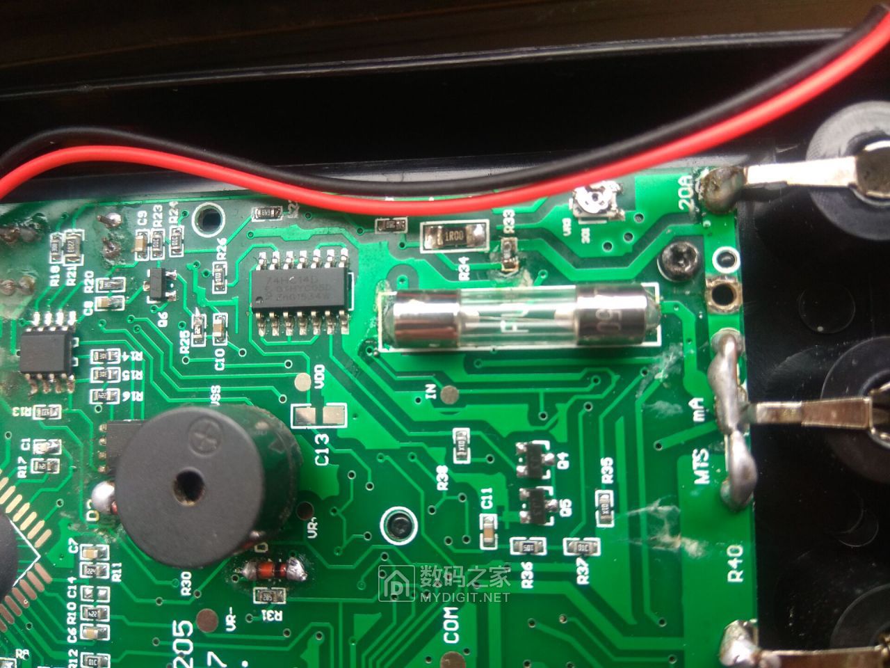 杂牌dt9205数字万用表不显示问题