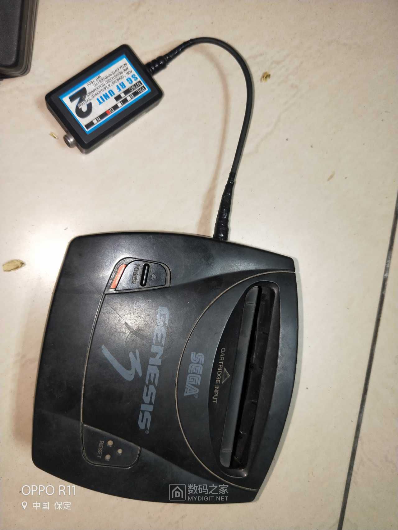 世嘉游戏机3代没反应了segagenesis3
