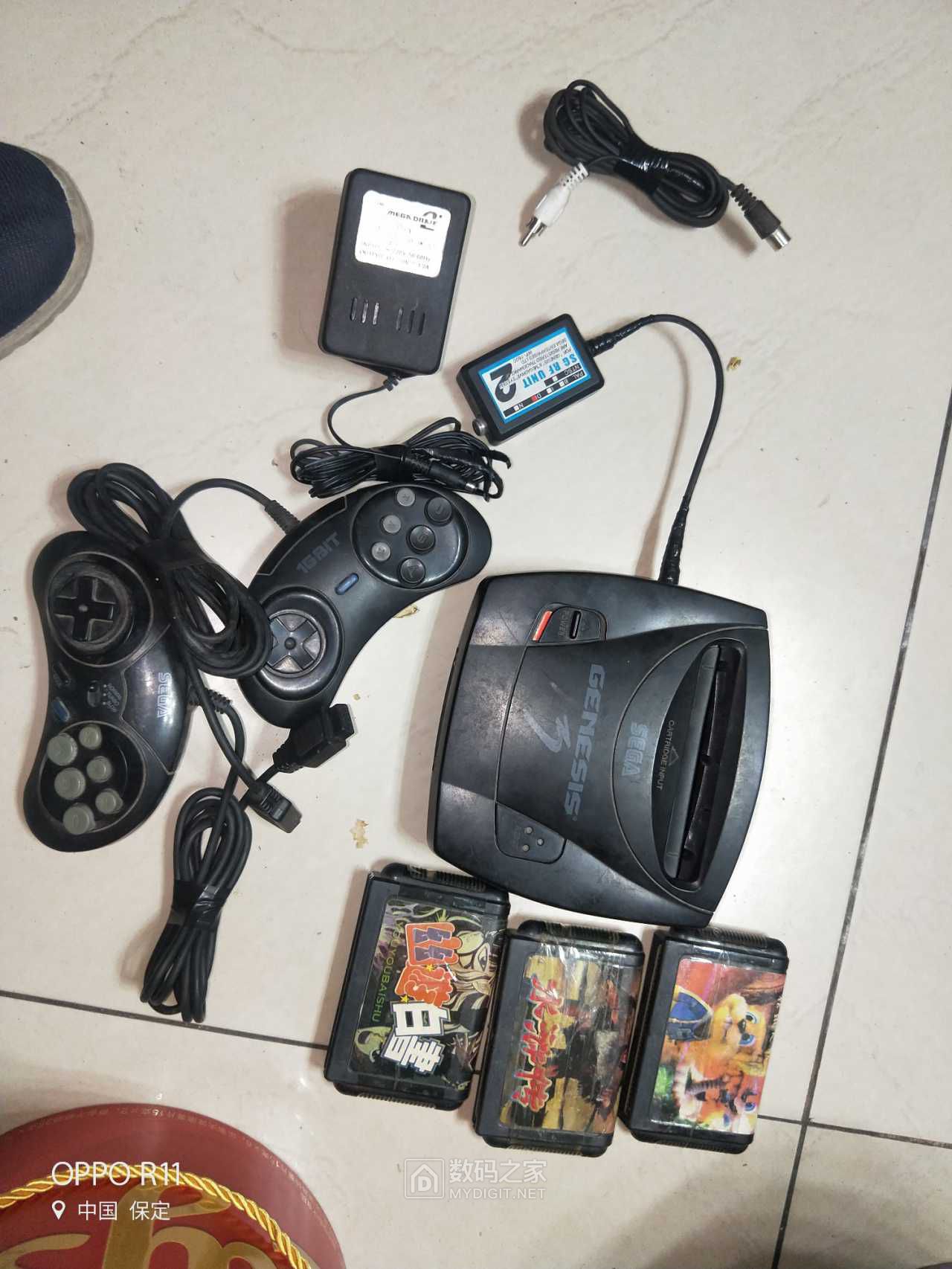 世嘉游戏机3代没反应了segagenesis3