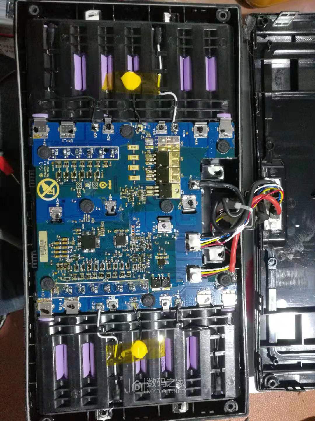 拆个故障的小米平衡车9号电池