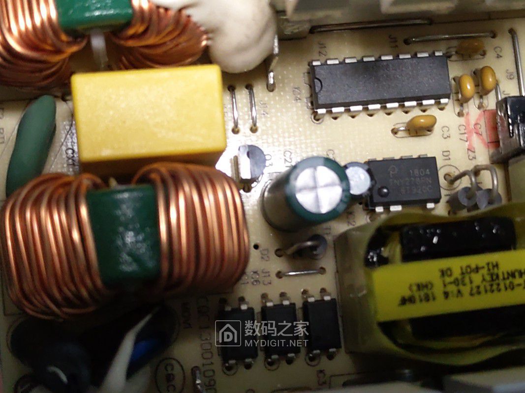 详拆航嘉多核wd500型号hk60035fp开关电源电路资料