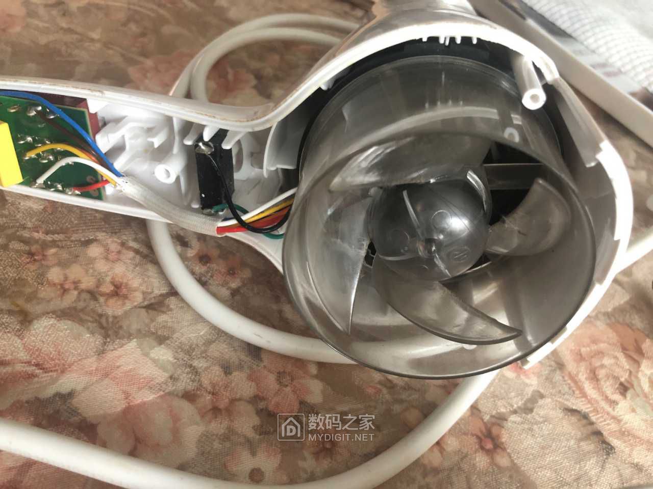 拆解飛科電吹風flyco2000w