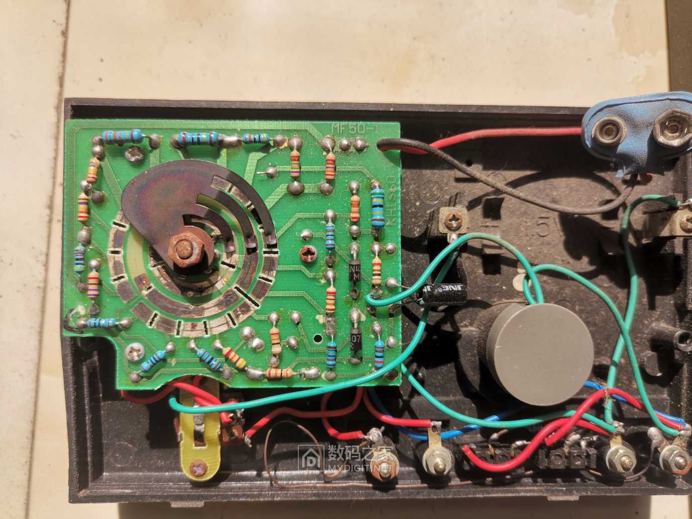 mf50万用表内部图图片