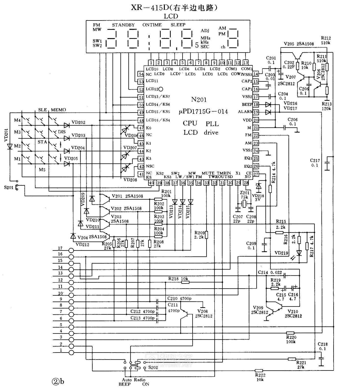 厦华XR-415D电路图