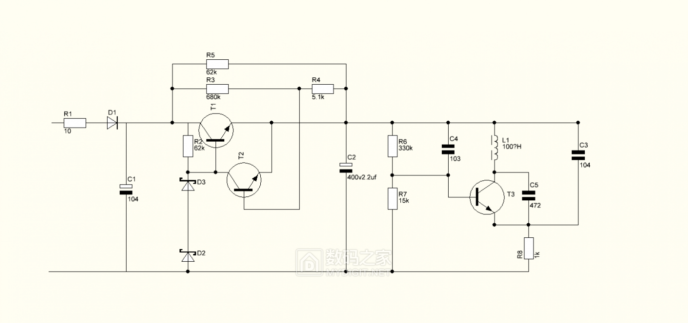 电动牙刷充电器拆机及原理电路图