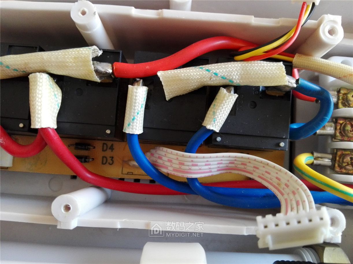 拆一个速热型的电热水器获热得快一个单片机一个