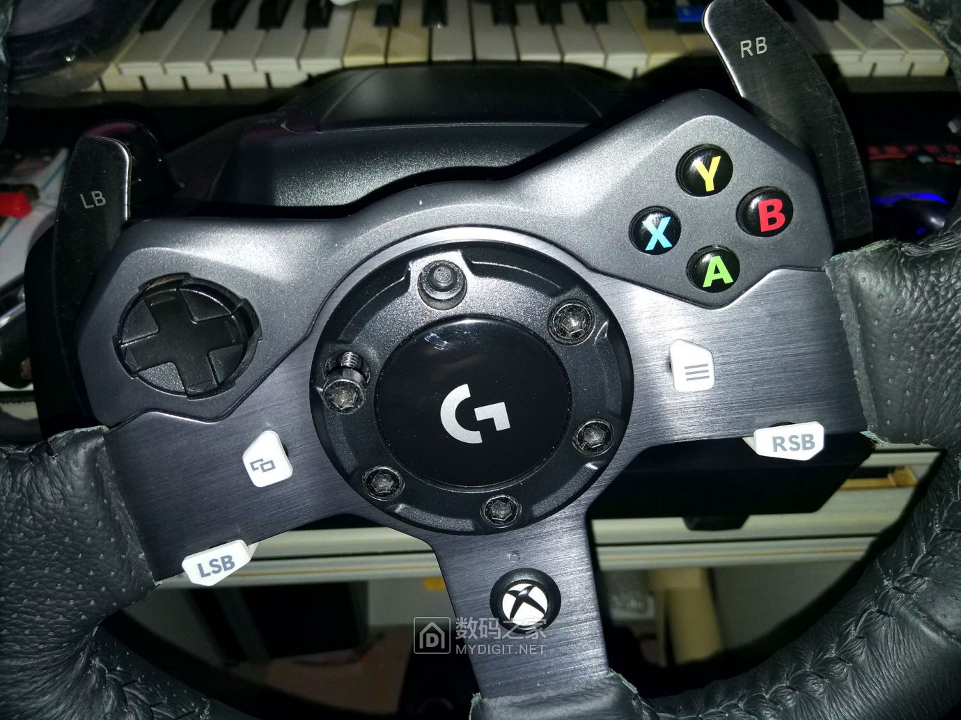 罗技g920游戏方向盘拆解