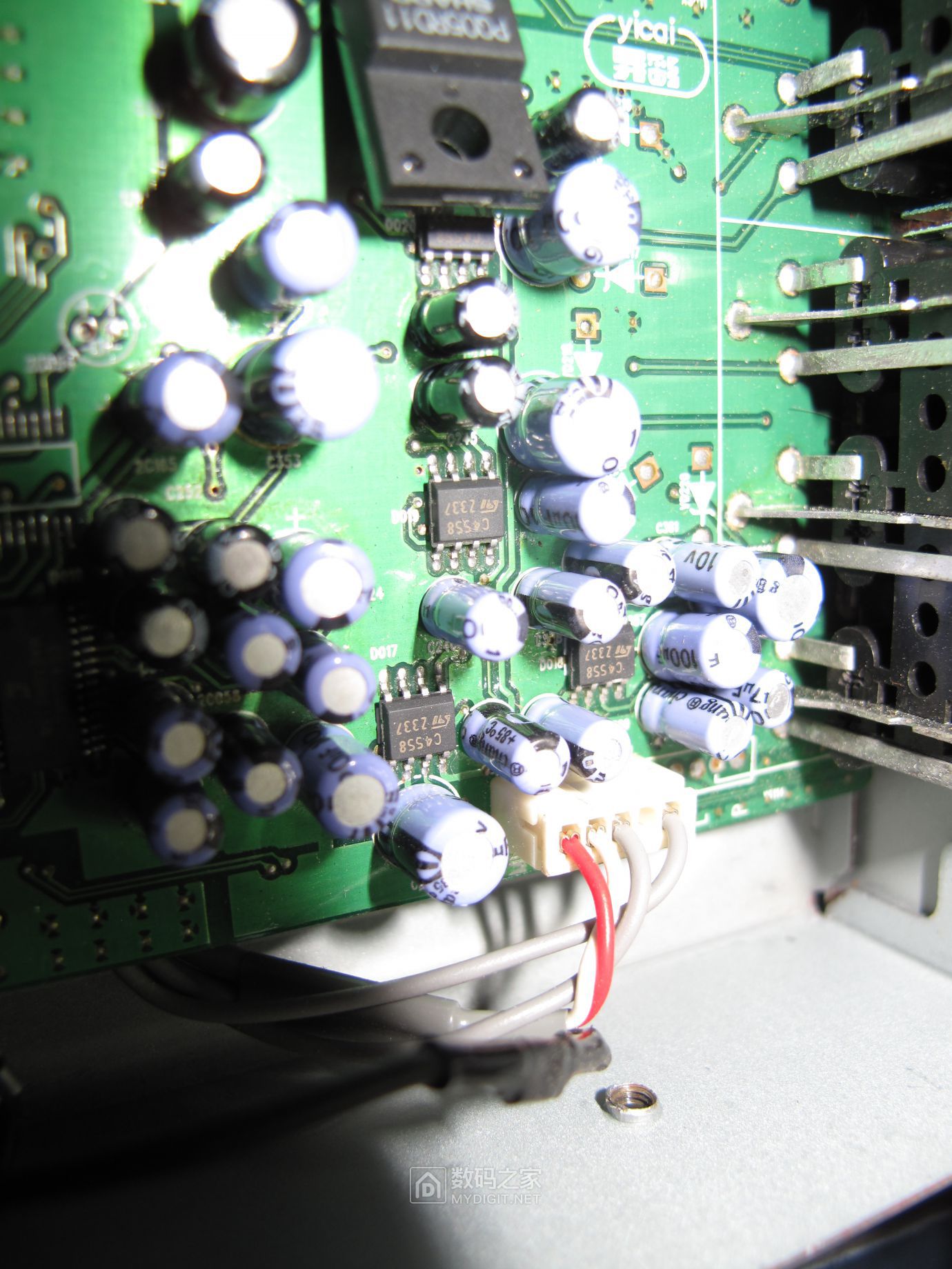 拆解新科dvd8311dvd播放机