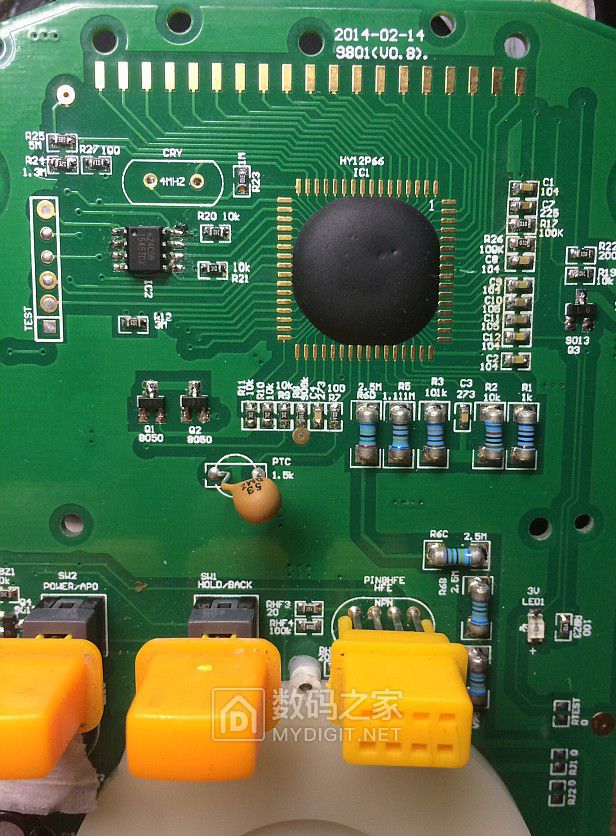 新款胜利vc9801a原程序