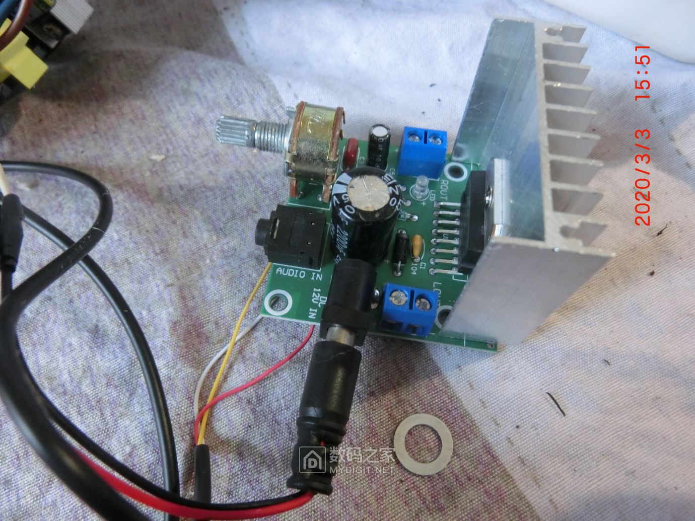 基于tda7297组装了一个功放机