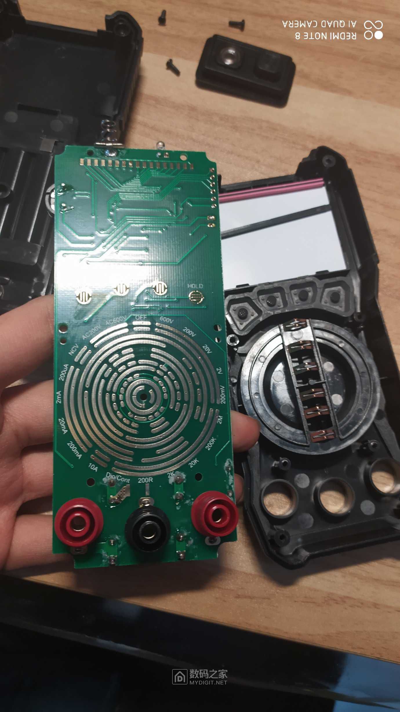 拆解正泰zty0103a万用表