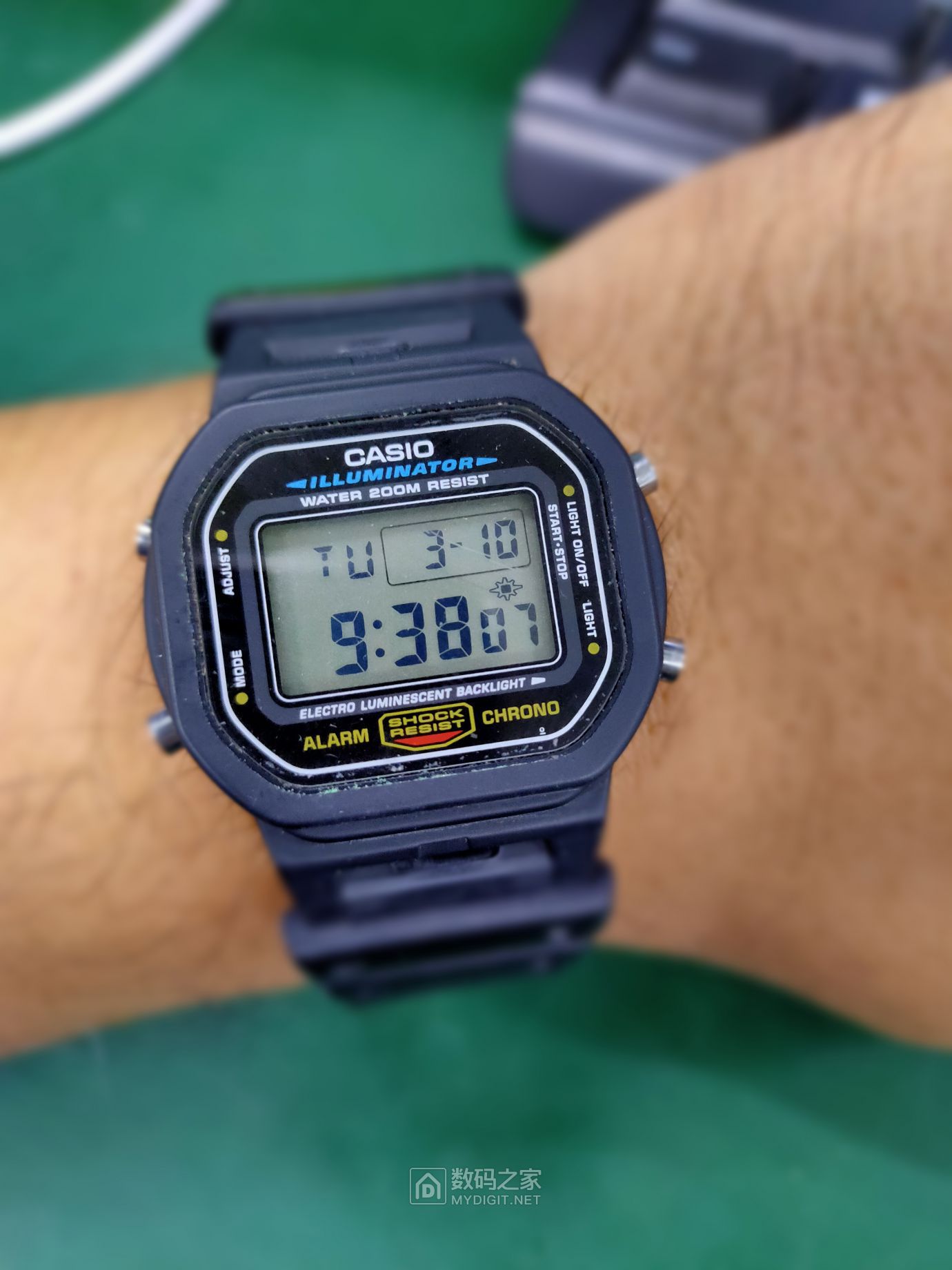 清理一个老卡西欧gshock系列dw5600e