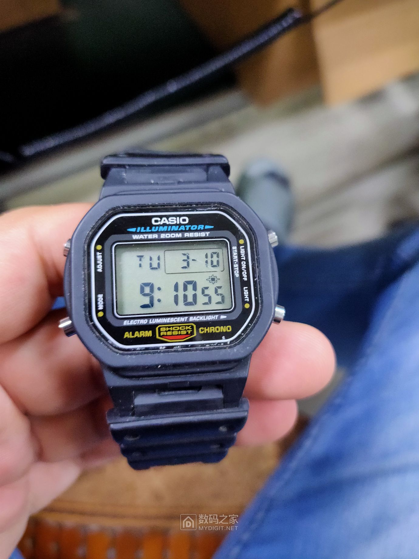 清理一个老卡西欧gshock系列dw5600e