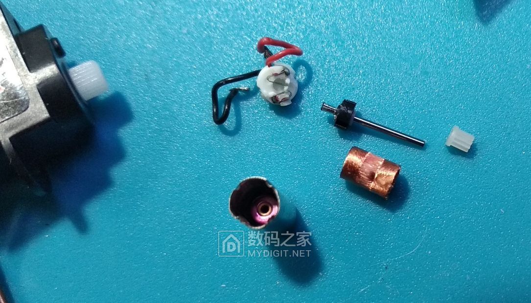 玩具寿命终结者空心杯电机拆解
