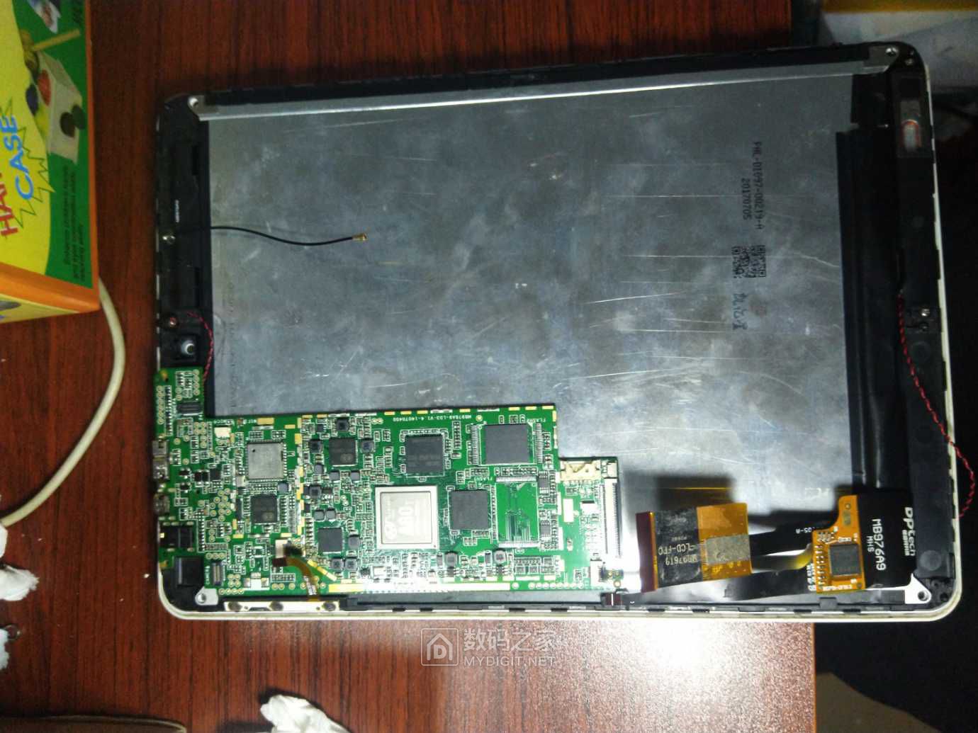 拆解昂达v989,请教无法充电问题 - 拆机乐园 数码之家