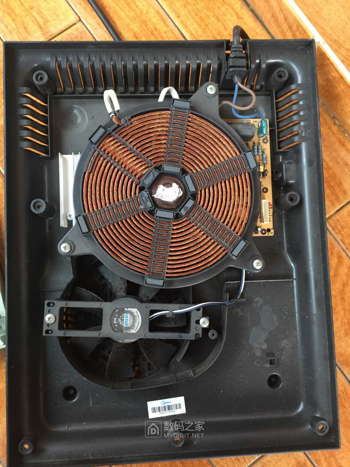 拆修一个美的电磁炉mideast2106