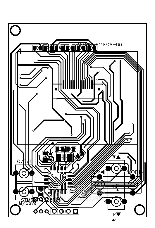 排版正面 PCB 70*50