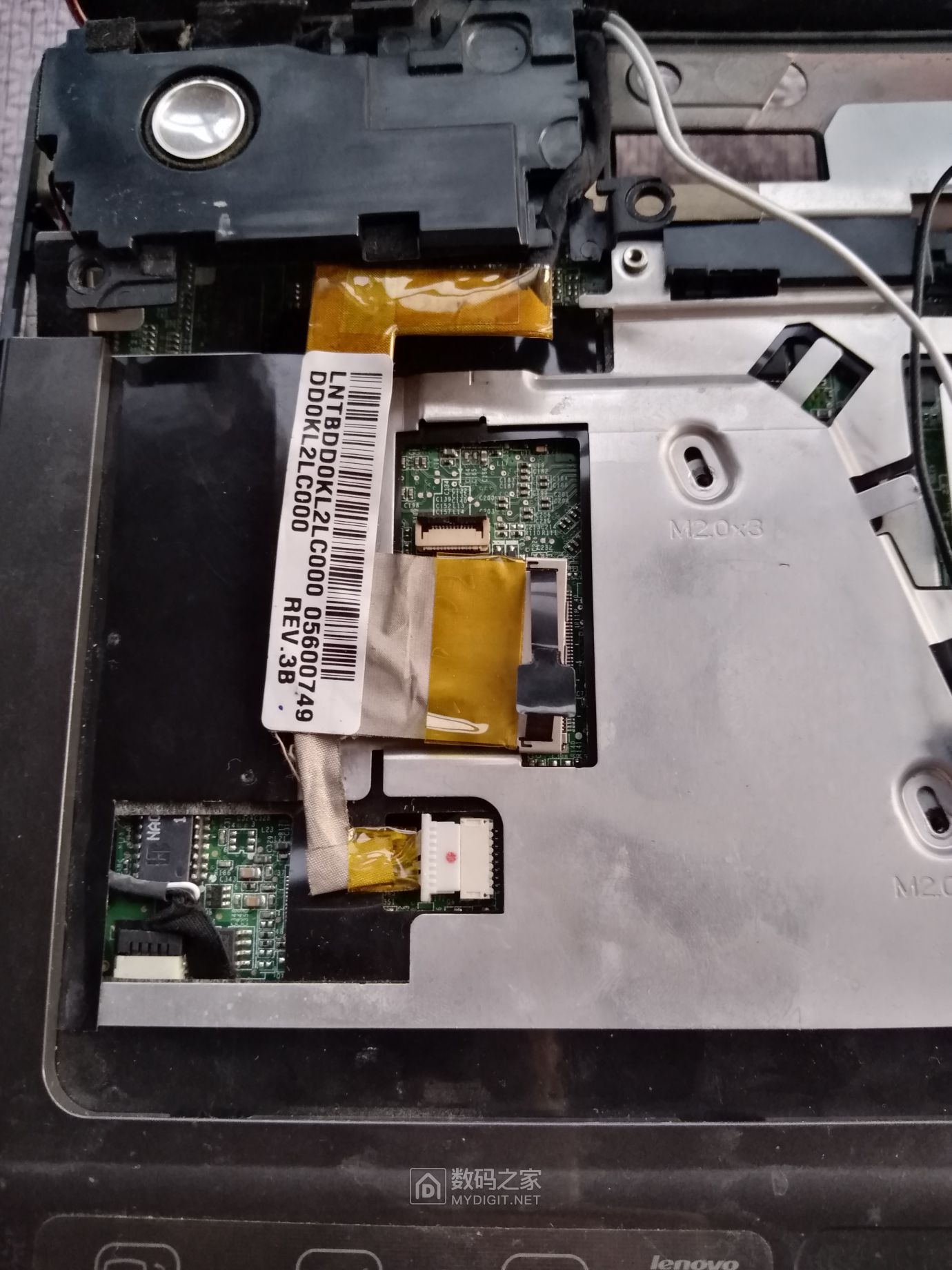 拆修联想y460笔记本 - 拆机乐园 数码之家